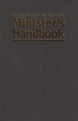 Stock image for Seventh-day Adventist Minister's Handbook for sale by Keeper of the Page