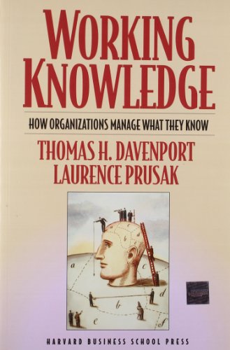 Beispielbild fr Working Knowledge zum Verkauf von Gulf Coast Books