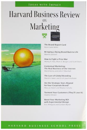 Stock image for Harvard Business Review on Marketing for sale by Better World Books