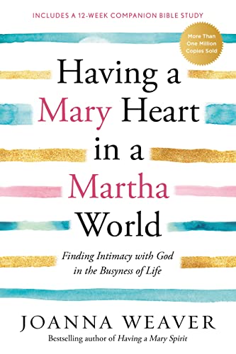 Beispielbild fr Having a Mary Heart in a Martha World: Finding Intimacy With God in the Busyness of Life zum Verkauf von BooksRun