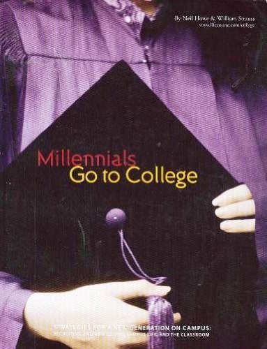 Imagen de archivo de Millennials Go to College: Strategies for a New Generation on Campus a la venta por Wonder Book
