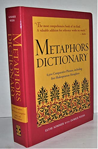 Beispielbild fr Metaphors Dictionary zum Verkauf von BooksRun