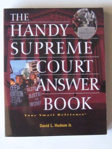 Beispielbild fr The Handy Supreme Court Answer Book zum Verkauf von Better World Books