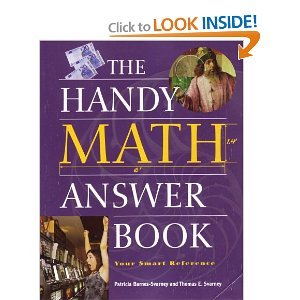 Stock image for The Handy Math Answer Book for sale by Idaho Youth Ranch Books