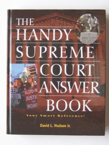 Beispielbild fr The Handy Supreme Court Answer Book (Your Smart Reference) zum Verkauf von Better World Books