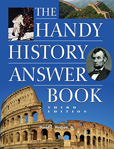 Beispielbild fr The Handy History Answer Book (The Handy Answer Book Series) zum Verkauf von Wonder Book