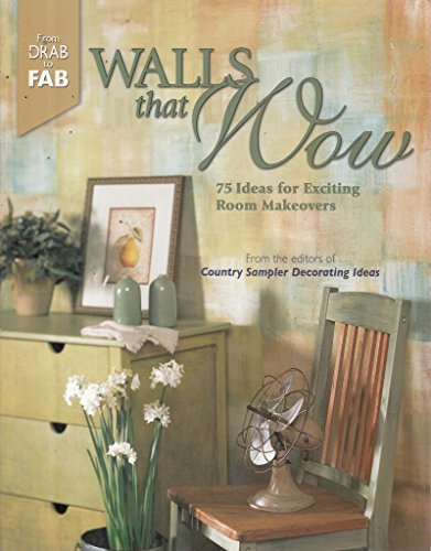 Beispielbild fr Walls That Wow: 75 Ideas for Exciting Room Makeovers (Drab to Fab) zum Verkauf von WorldofBooks