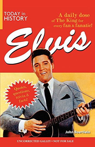 Beispielbild fr Today in History: Elvis zum Verkauf von HPB-Red