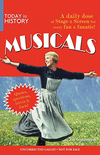 Beispielbild fr Today in History: Musicals zum Verkauf von Wonder Book