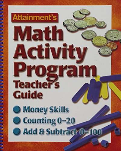Stock image for Math Activity Program Standards Based Printable Templates for Hands on Money and Number Exercises for sale by BookScene