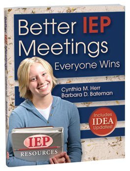 Stock image for Better IEP Meetings for sale by Better World Books: West