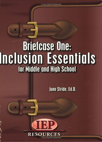 Briefcase One: Inclusion Essentials (9781578615698) by June Stride; Ed.D.