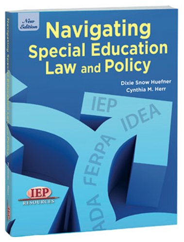 Beispielbild fr Navigating Special Education Law and Policy zum Verkauf von BooksRun