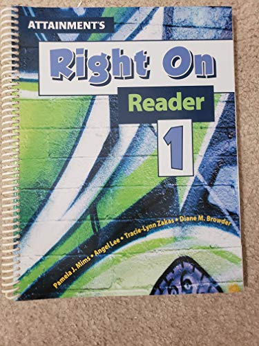 Beispielbild fr Attainment's Right On Reader 1 zum Verkauf von HPB-Ruby