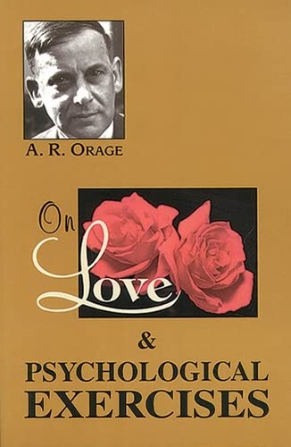Imagen de archivo de On Love Psychological Exercises: With Some Aphorisms Other Essays a la venta por Zoom Books Company