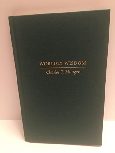 Beispielbild fr Worldly Wisdom zum Verkauf von ZBK Books