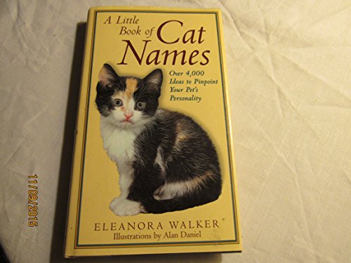 Stock image for A Little Book of Cat Names for sale by Hippo Books