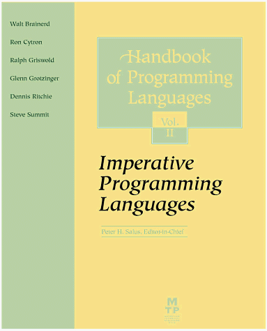 Immagine dell'editore per The Handbook of Programming Languages (HPL): Imperative Programming Languages venduto da ThriftBooks-Phoenix