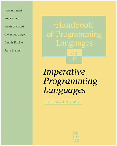 Stock image for Handbook of Programming Language : Imperative Programming Languages for sale by Better World Books: West