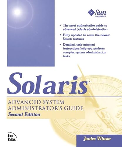 Stock image for Solaris Advanced System Administrator's Guide (2nd Edition) for sale by SecondSale