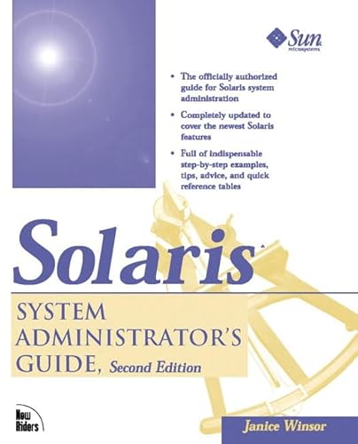 9781578700400: Solaris Systems Administrator's Guide (Macmillan Technical Series)