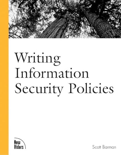 Stock image for Writing Information Security Policies for sale by SecondSale