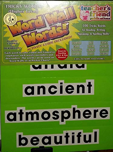 9781578820306: Word Wall Workbook - Tricky Words!: Skill Based Worksheets and Reproducible Word Cards for Each Group of Words!