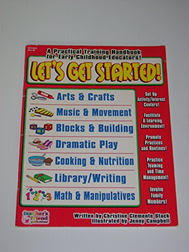 Imagen de archivo de Lets get started!: A practical training handbook for early child a la venta por Hawking Books