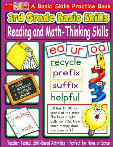 3rd Grade Basic Skills Reading and Math-thinking Skills (9781578820993) by Aaron Levy