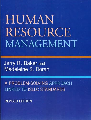 9781578865246: Human Resource Management: A Problem-Solving Approach Linked to ISLLC Standards, Revised Edition