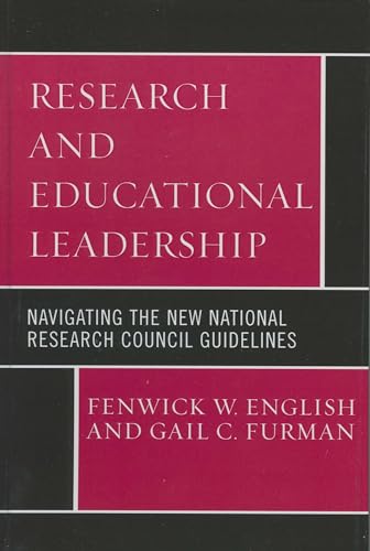 9781578865505: Research and Educational Leadership: Navigating the New National Research Council Guidelines (UCEA Leadership Series, 2)
