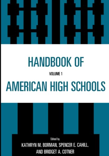 Stock image for Handbook of American High Schools (Volume 1) for sale by Michael Lyons