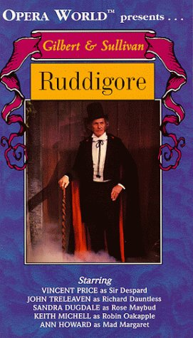 9781578900084: Gilbert & Sullivan - Ruddigore / Michell, Price, Trevelyan, Opera World [VHS]