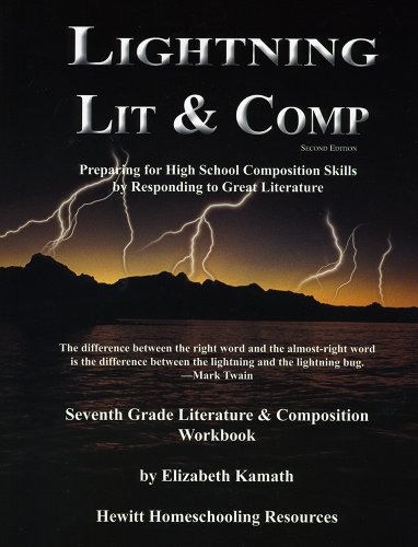 Imagen de archivo de Lightning Lit: 7th Grade Workbook (Lightning Lit & Comp) a la venta por HPB-Red