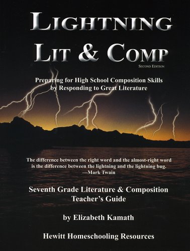 Imagen de archivo de Lightning Lit: 7th Grade Teacher's Guide (Lightning Lit & Comp) a la venta por ThriftBooks-Dallas