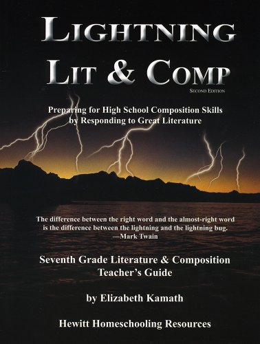 Stock image for Lightning Lit: 7th Grade Teacher's Guide (Lightning Lit & Comp) for sale by ThriftBooks-Dallas