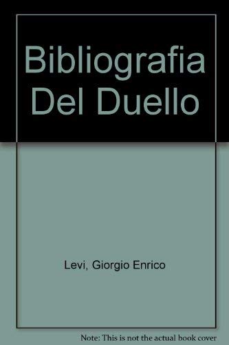 9781578982790: Bibliografia Del Duello