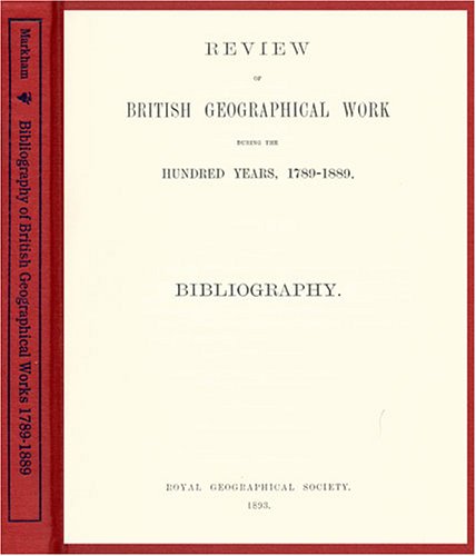 Stock image for Review Of British Geographical Work During The Hundred Years, 1789-1889 for sale by Sequitur Books