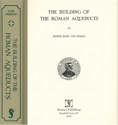 Imagen de archivo de The Building of the Roman Aqueducts a la venta por Powell's Bookstores Chicago, ABAA
