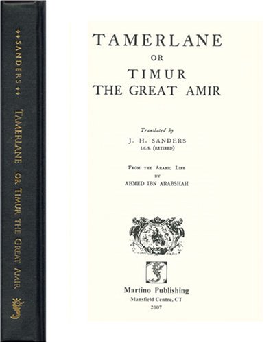 9781578986927: Tamerlane or Timur the Great Amir