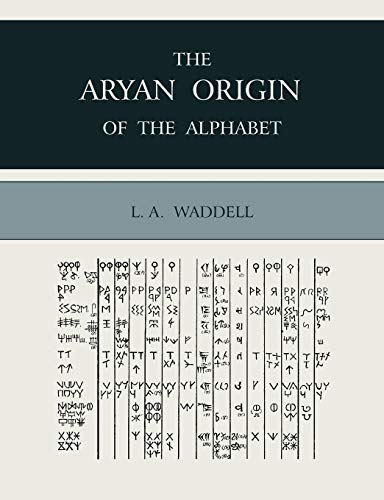 Imagen de archivo de The Aryan Origin of the Alphabet a la venta por dsmbooks