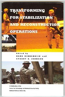 Stock image for Transforming For Stabilization And Reconstruction Operations for sale by Wonder Book