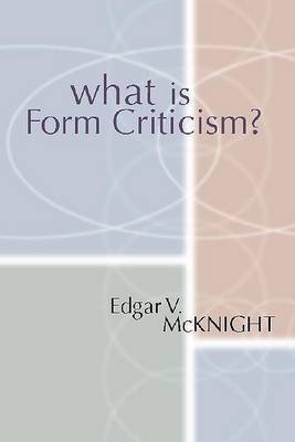 Imagen de archivo de What is Form Criticism? a la venta por HPB-Red