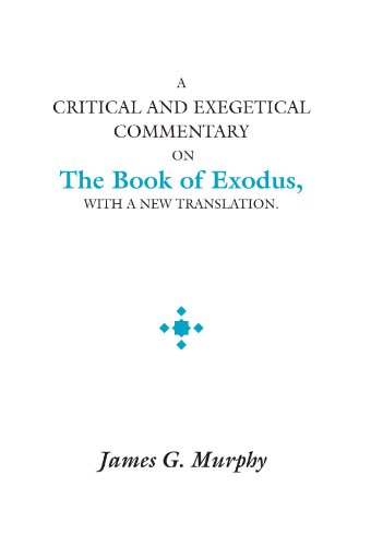 Beispielbild fr A Critical and Exegetical Commentary on the Book of Exodus zum Verkauf von Windows Booksellers