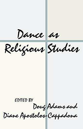 Stock image for Dance as Religious Studies for sale by Wonder Book
