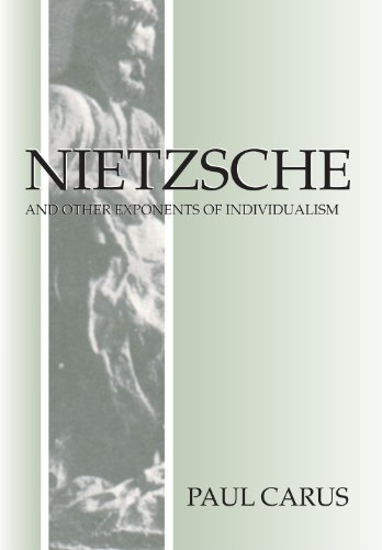 Beispielbild fr Nietzsche and Other Exponents of Individualism zum Verkauf von Windows Booksellers