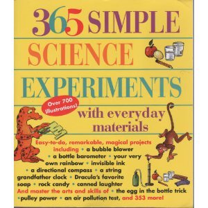 Beispielbild fr 365 Simple Science Experiments (with Everyday Materials) zum Verkauf von Wonder Book