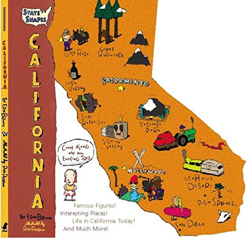 Stock image for State Shapes: California for sale by SecondSale
