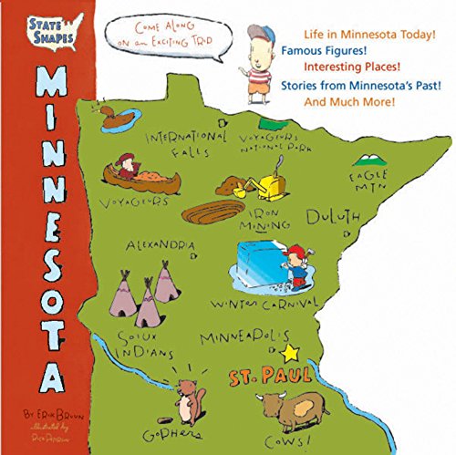 Imagen de archivo de State Shapes: Minnesota a la venta por SecondSale