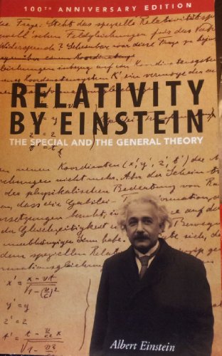 Beispielbild für Relativity By Einstein: The Special and the General Theory zum Verkauf von Wonder Book